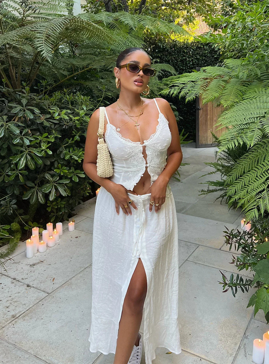 Juliana Top White