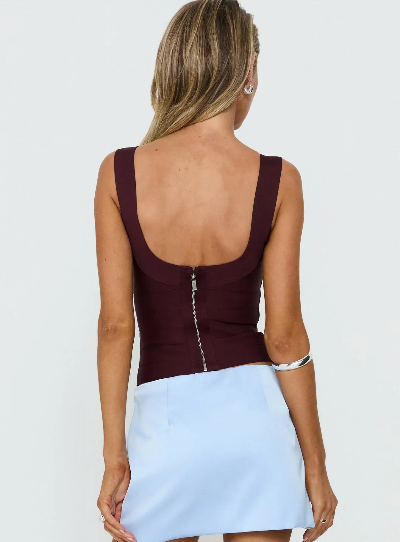 Jourdan Bandage Top Plum