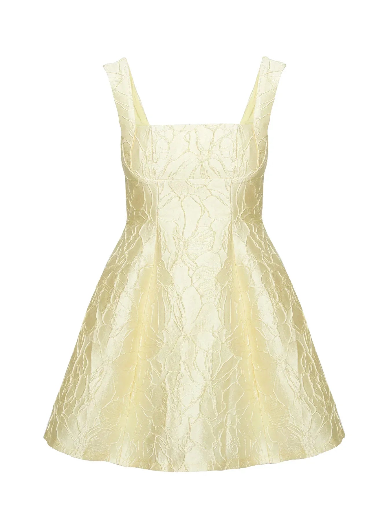 Eloquent Mini Dress Light Yellow