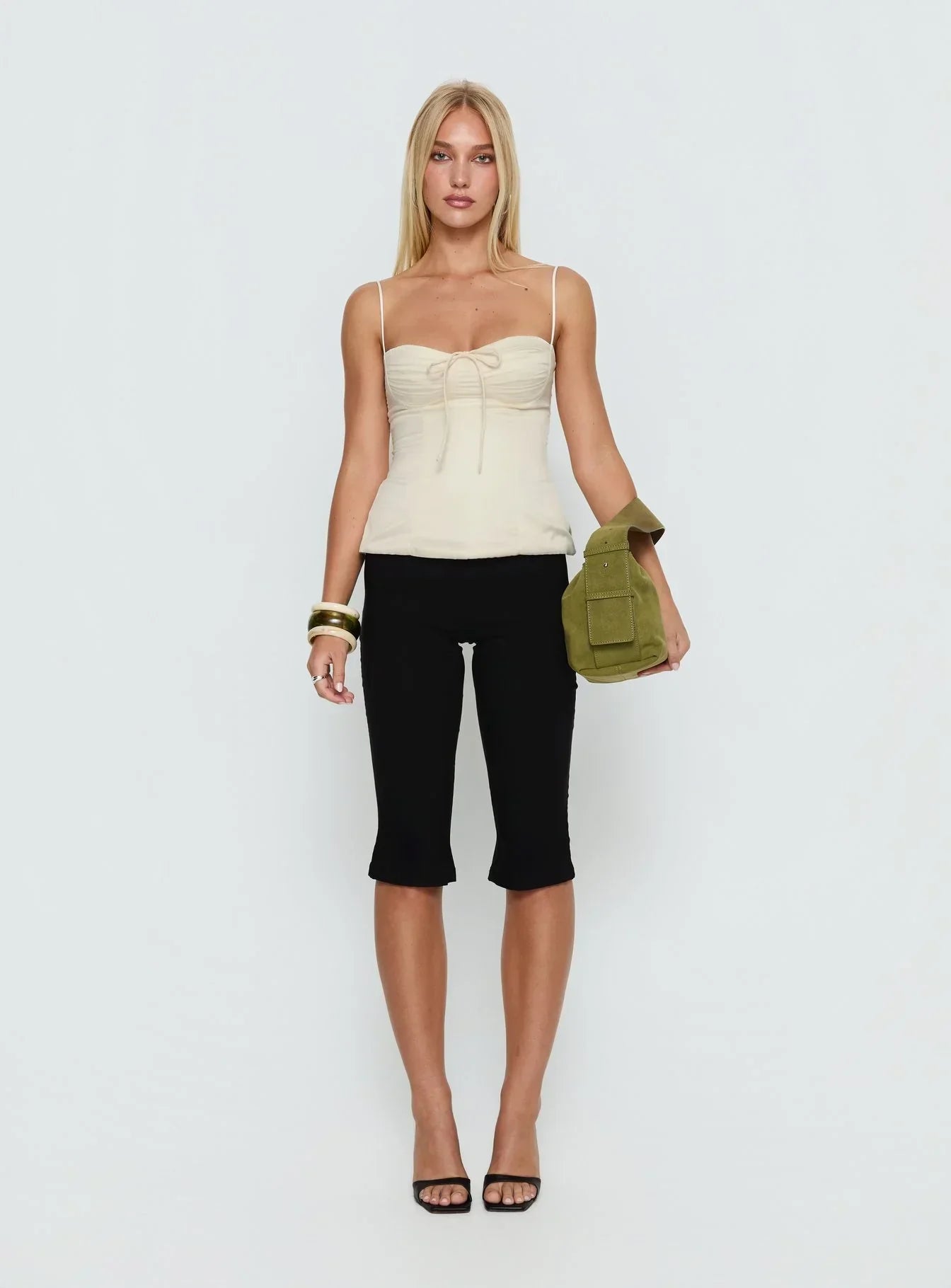 Hildy Tie Back Top Butter