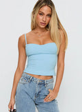 Evanda Top Light Blue