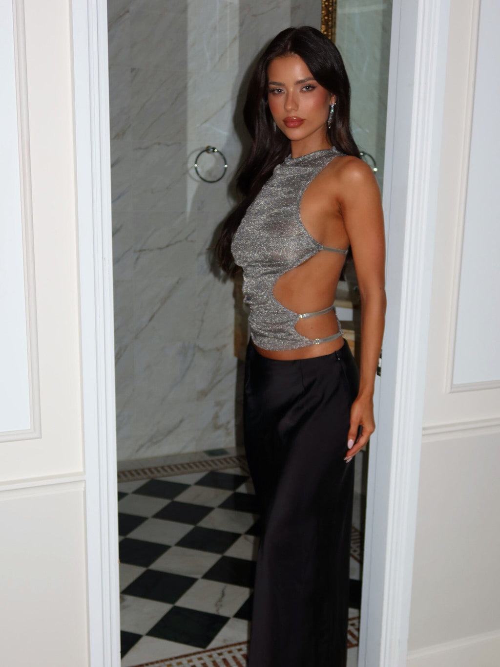 Alabama Top Grey