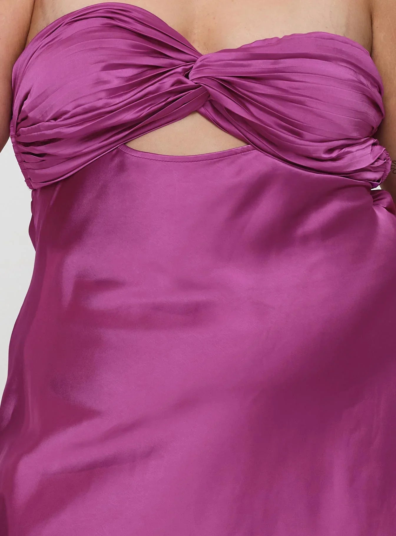Faviola Mini Dress Purple Curve