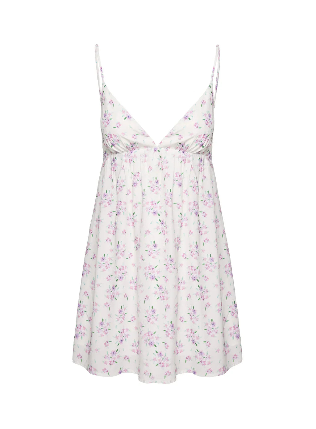 Koko Mini Dress Cream Floral