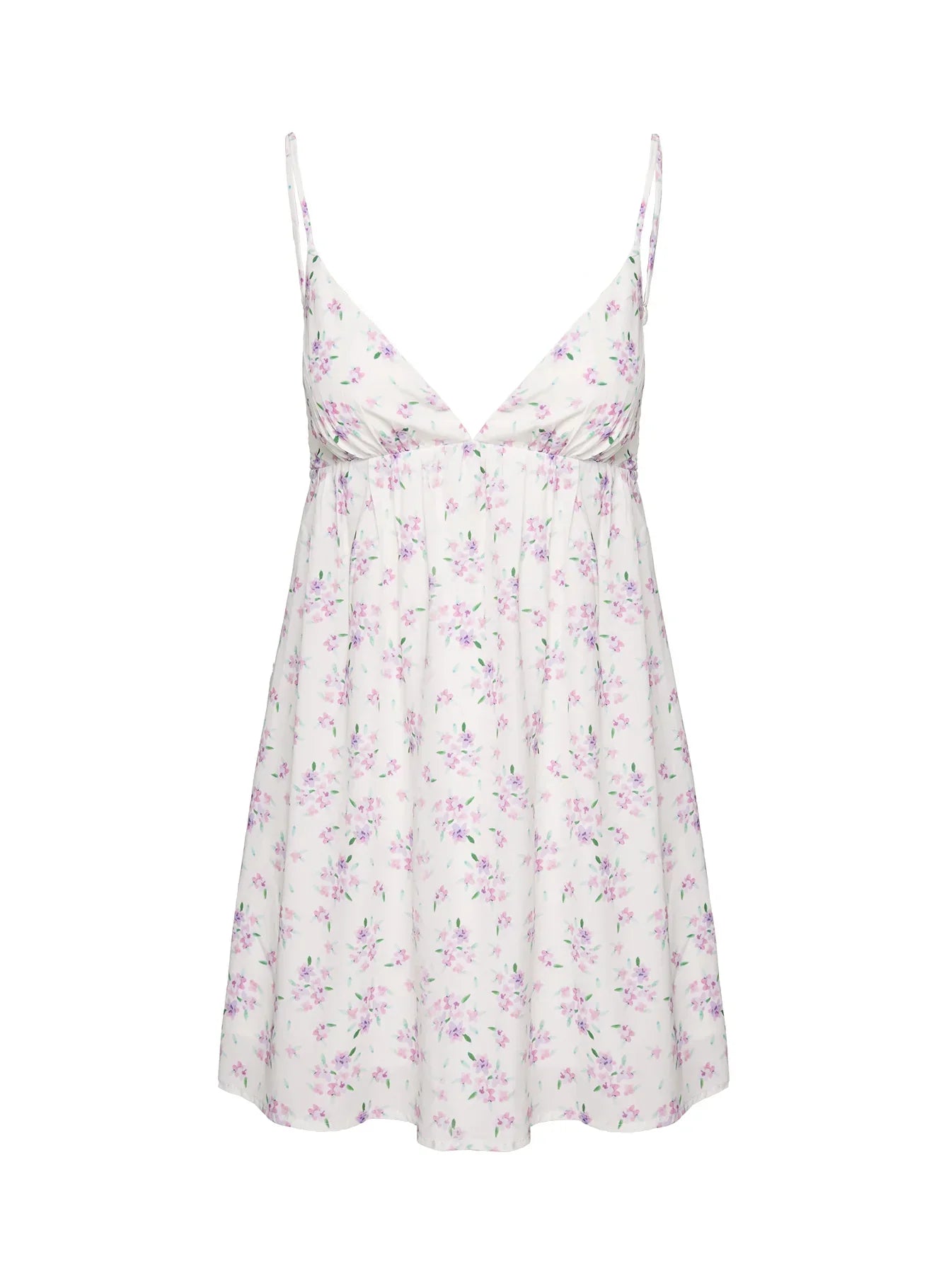 Koko Mini Dress Cream Floral