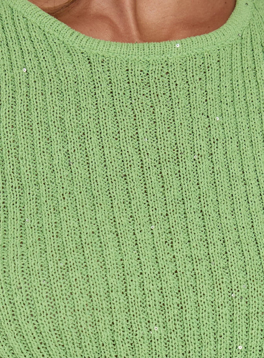 Love Notes Tie Side Sleeveless Top Green