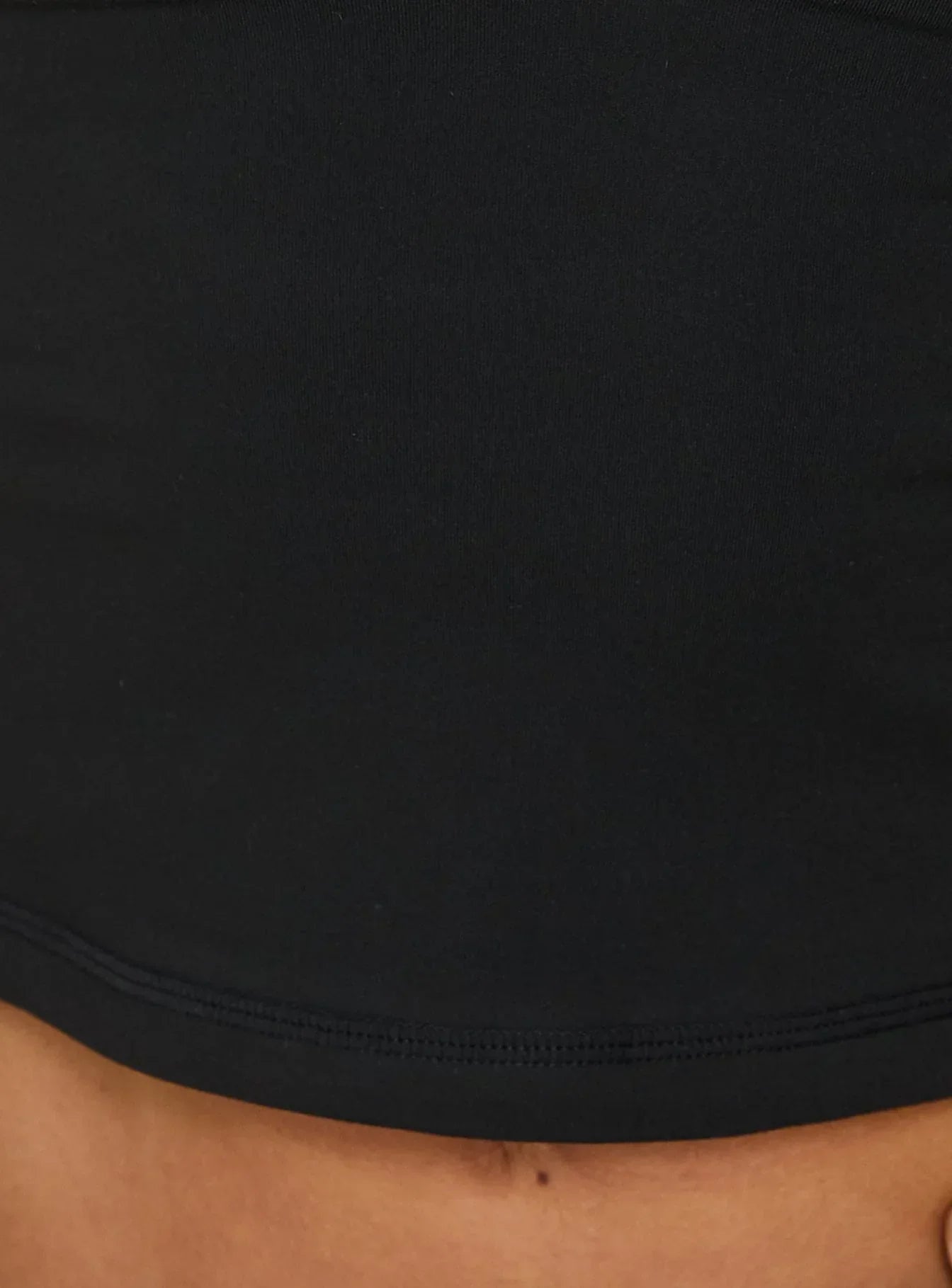 Habitual Active Longline Plunge Neck Tank Top Black