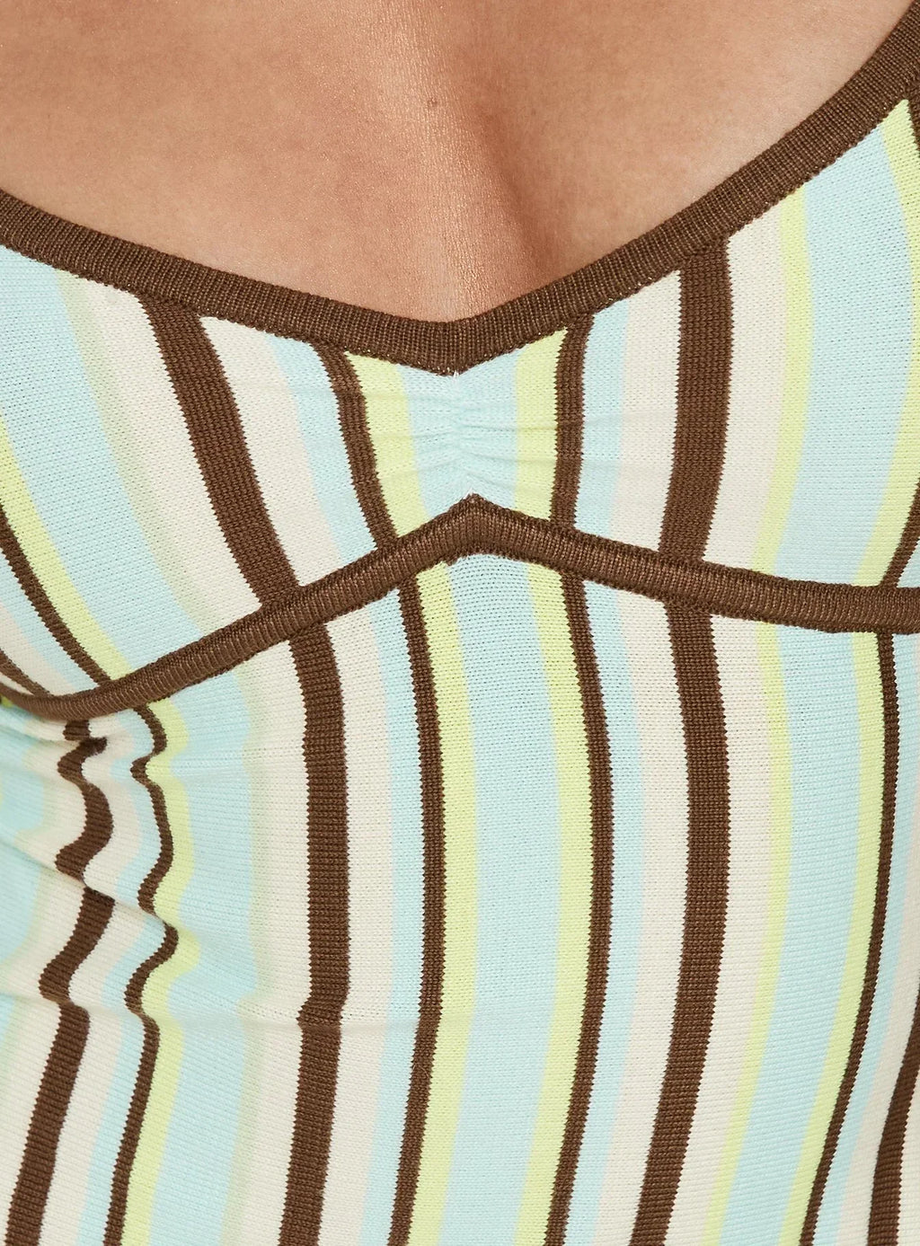 Opala Knit Top Multi Stripe