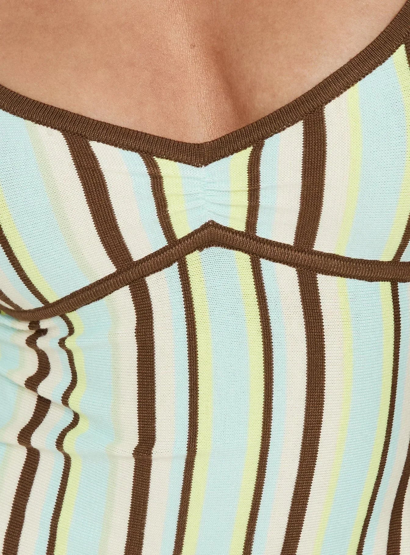 Opala Knit Top Multi Stripe
