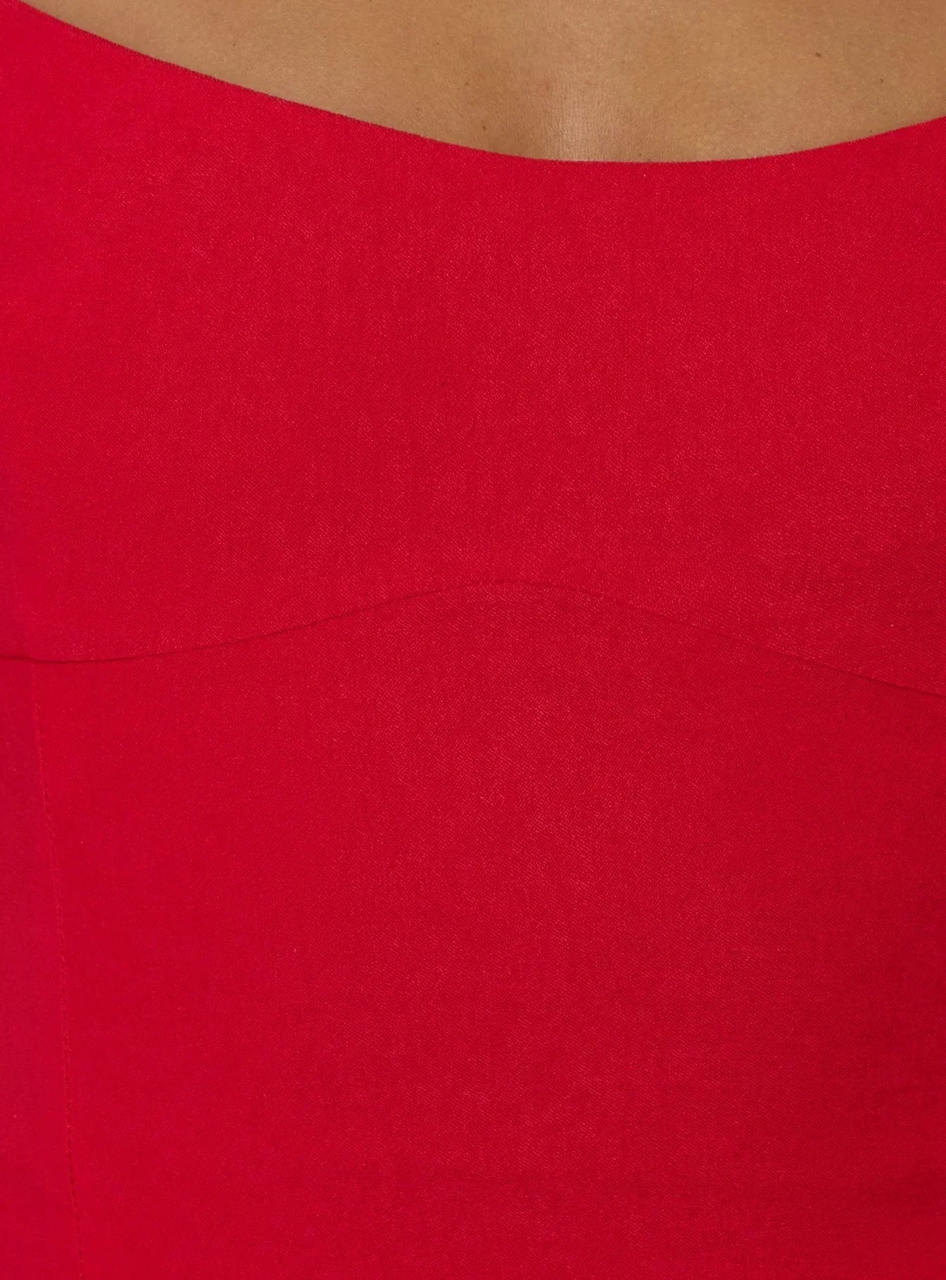 Elanah Structured Cami Top Red