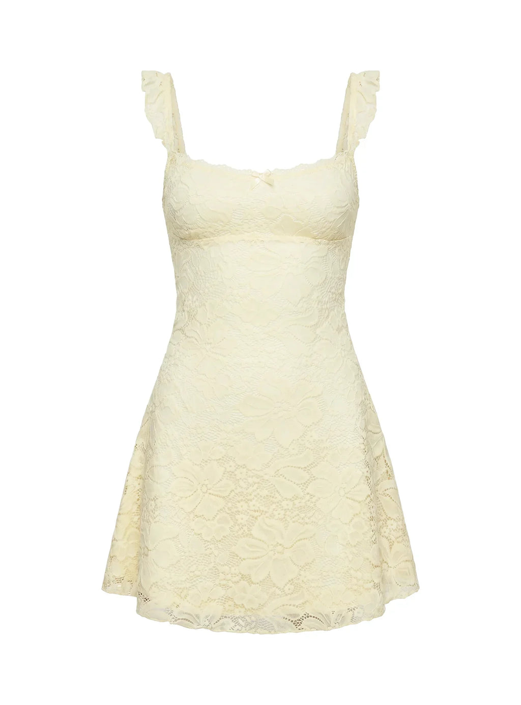 Beacall Mini Dress Lemon