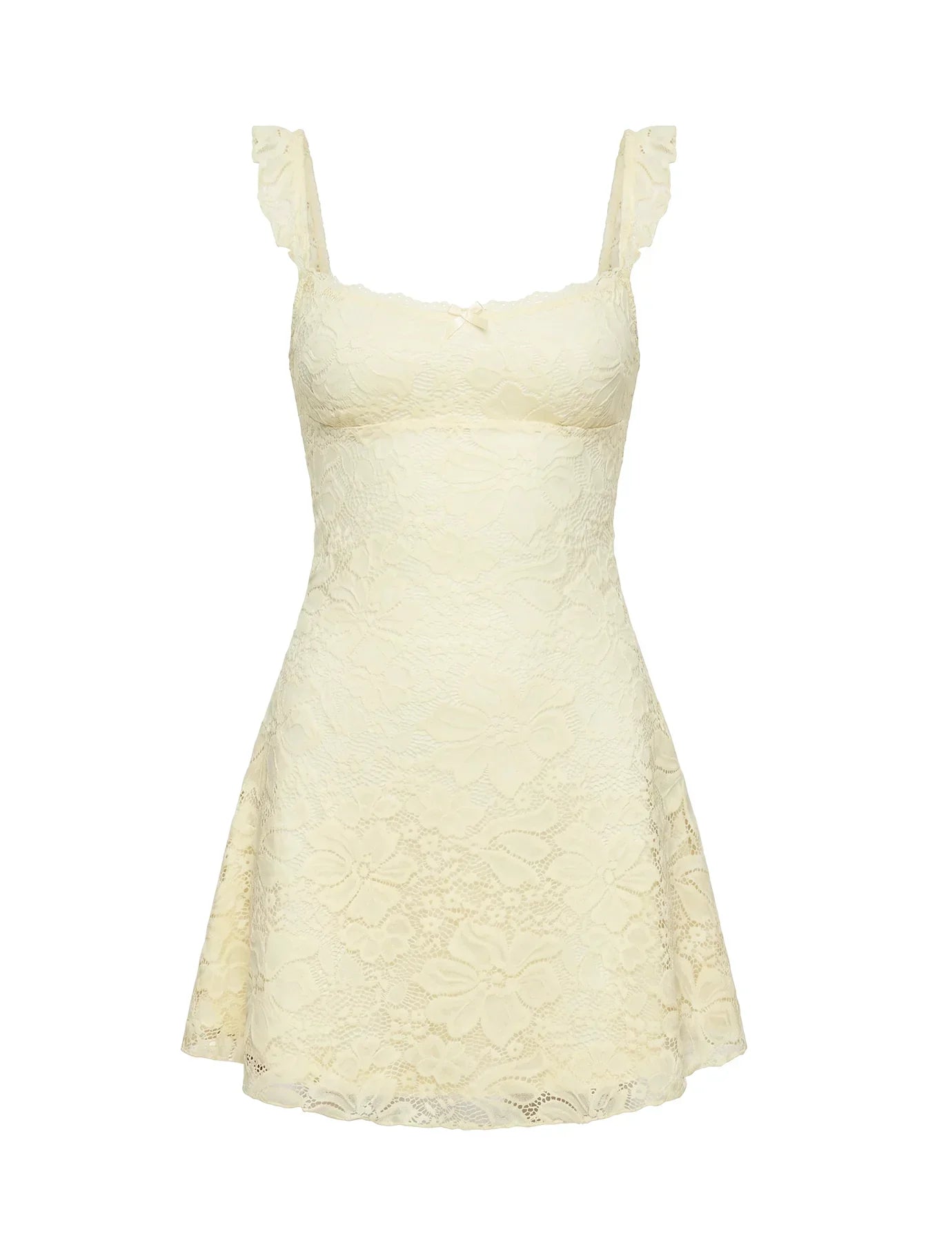 Beacall Mini Dress Lemon