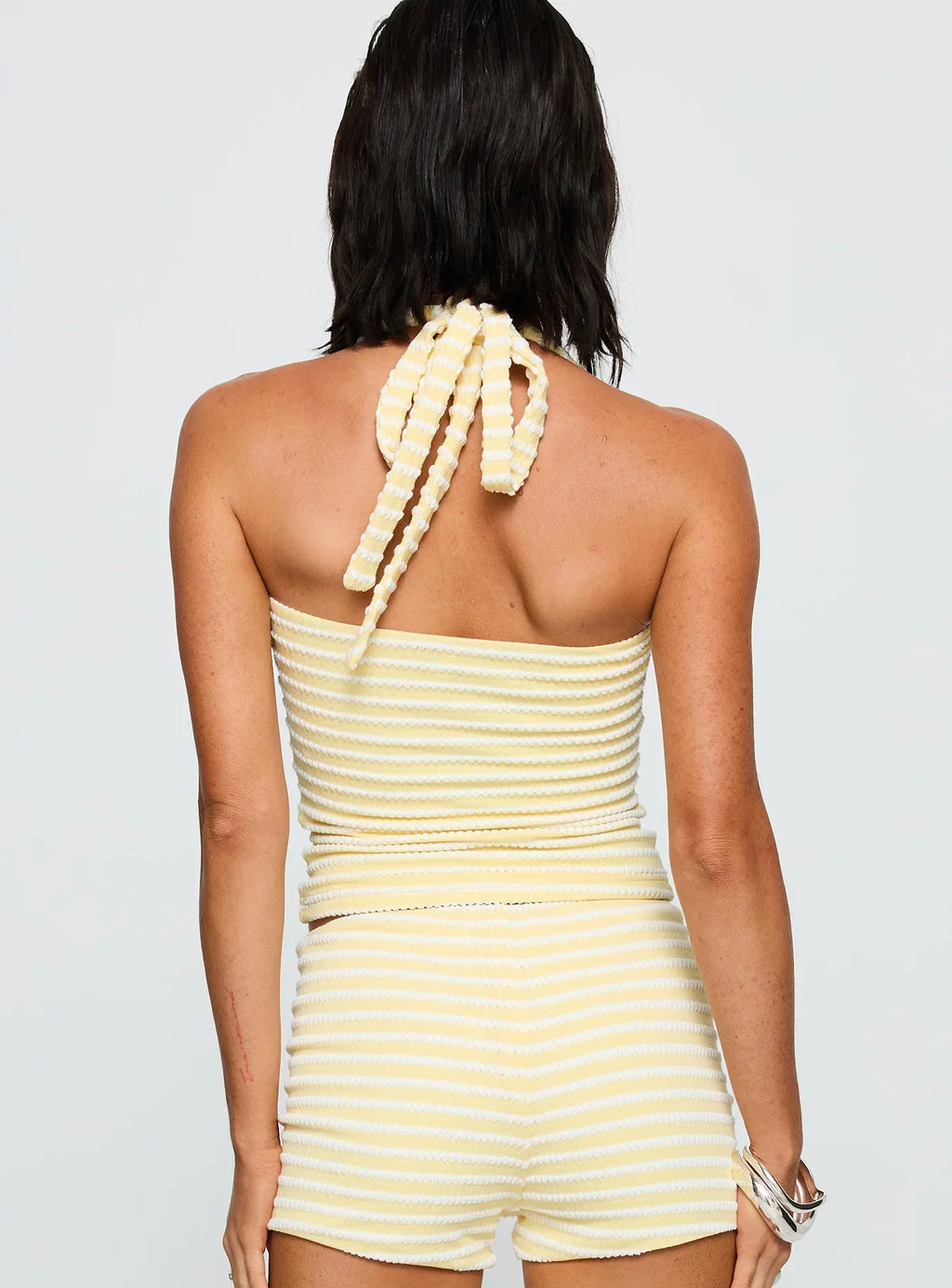 Dreaming Of Me Top Yellow Stripe