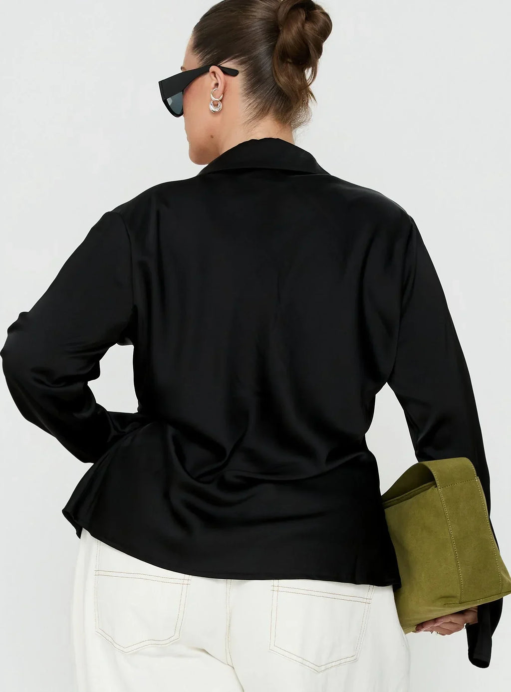 Way Life Goes Long Sleeve Top Black Curve