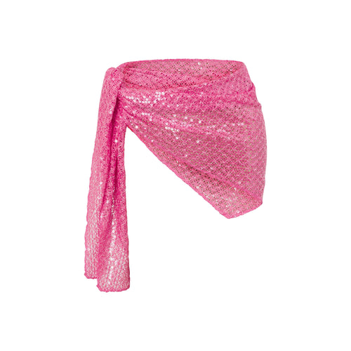 Aire Sarong Pink Sequin