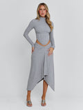 Amelis Top Grey