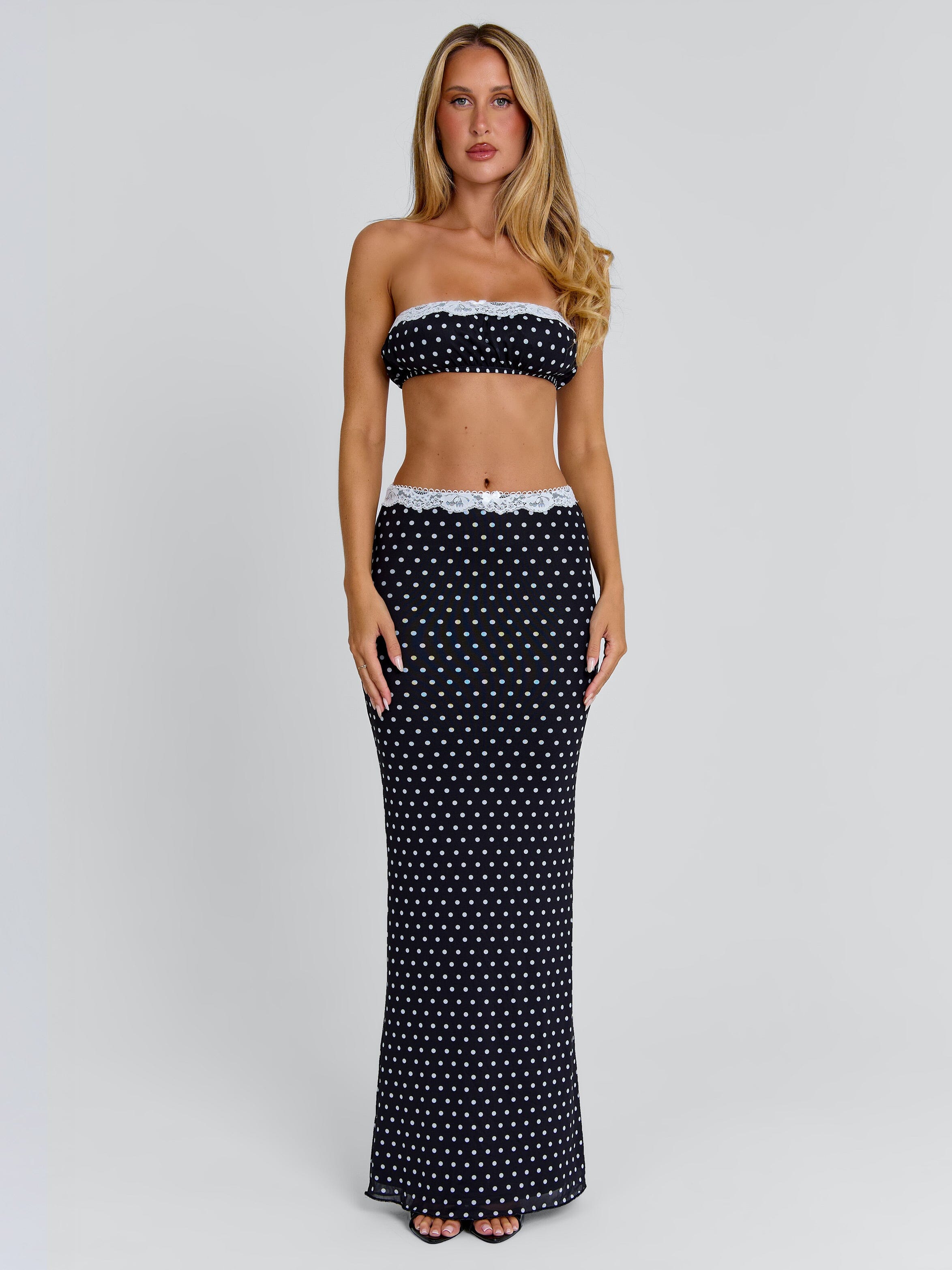 Cali Top Polka Dot