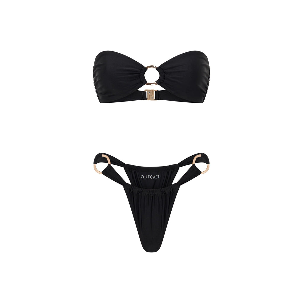 Denver Bikini Bottom Black