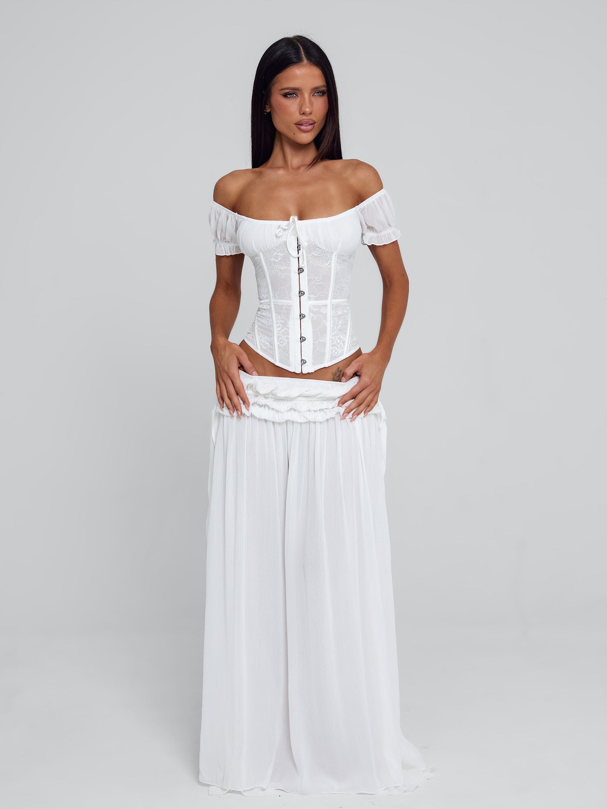 Lubela Corset Top White