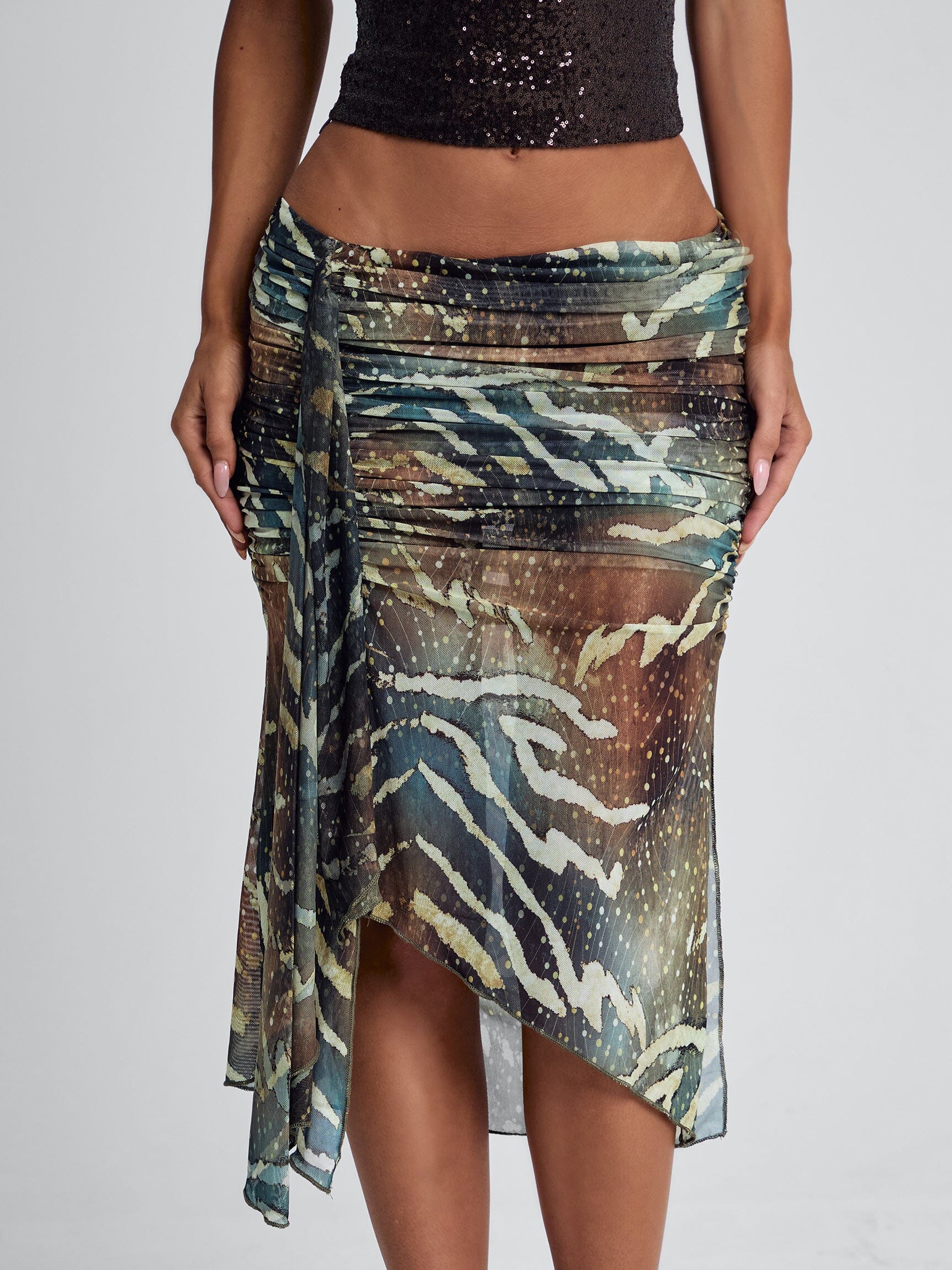 Roei Midi Skirt Mojave