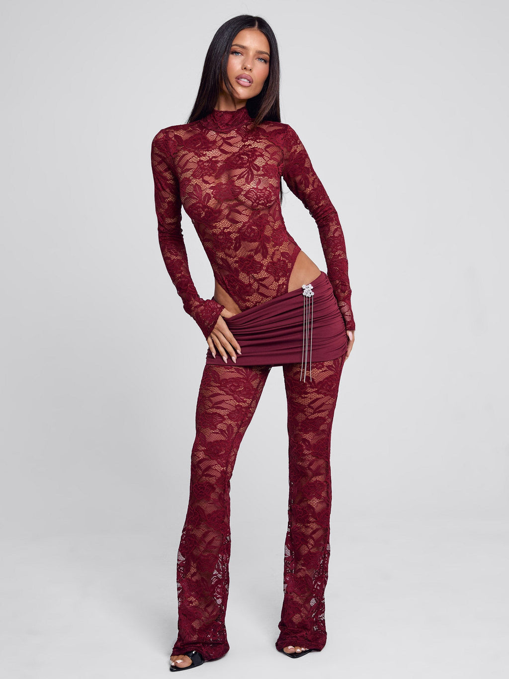 Roselle Bodysuit Wine