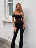 Skylah Jumpsuit Black