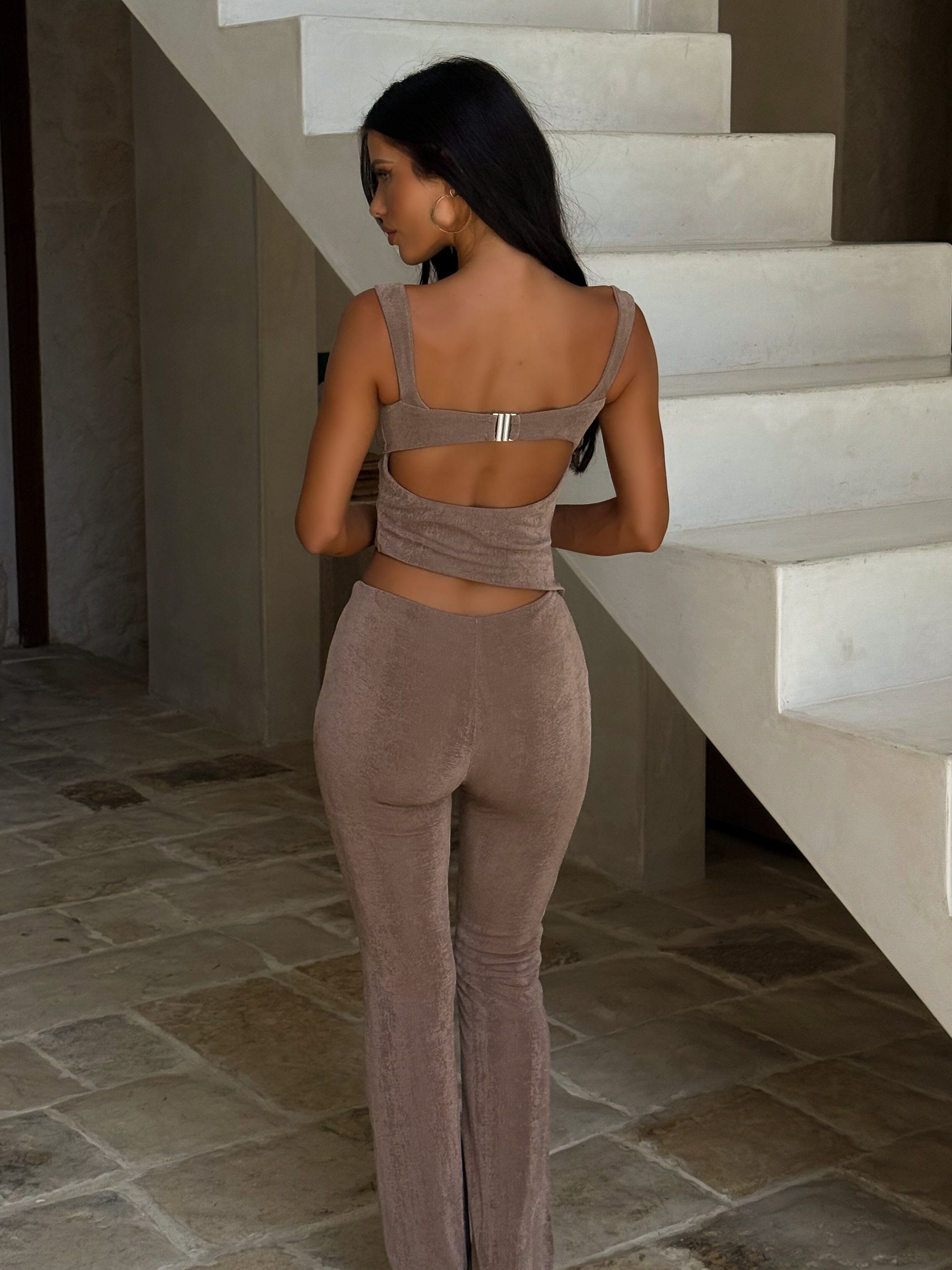 Trinette Jumpsuit Latte