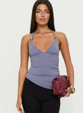 Jessicca Hardware Detail Cami Top Blue