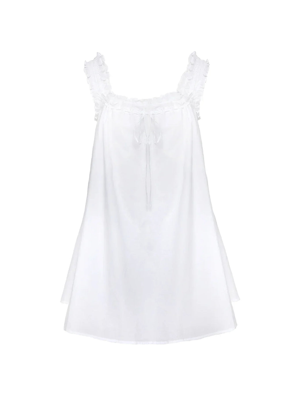 Swing Mini Dress White