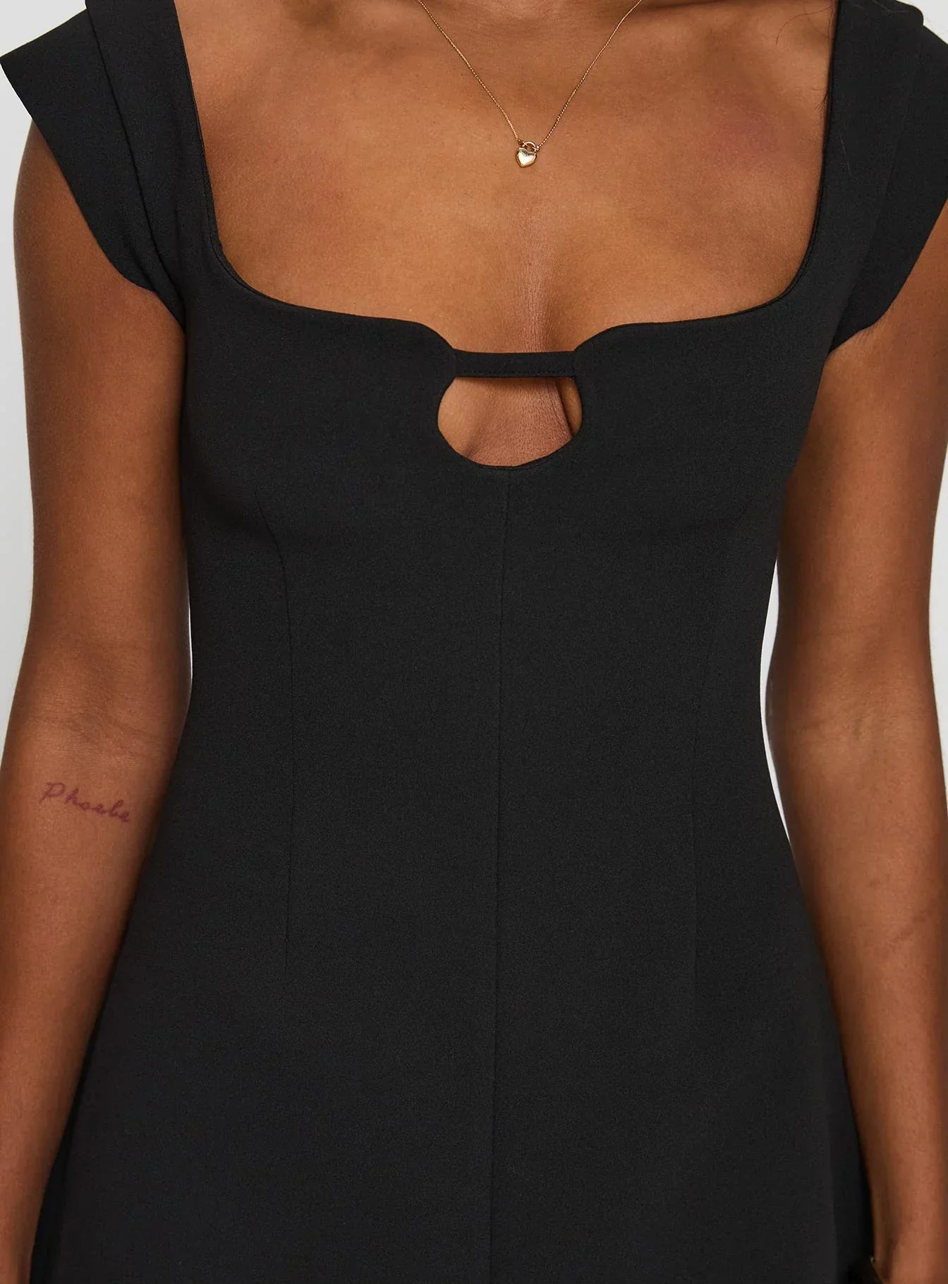 Sylvette Mini Dress Black