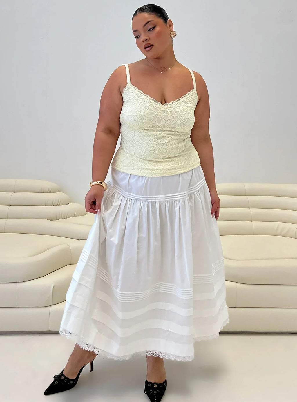 Beacall Top Cream Curve