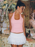 Nataliya Halter Top Pink