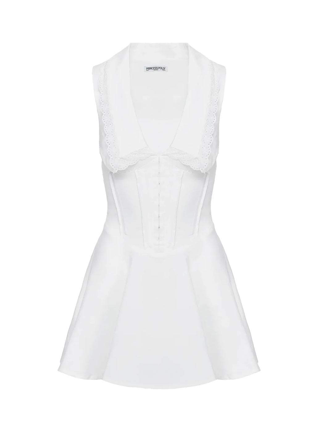 Haworth Mini Dress White