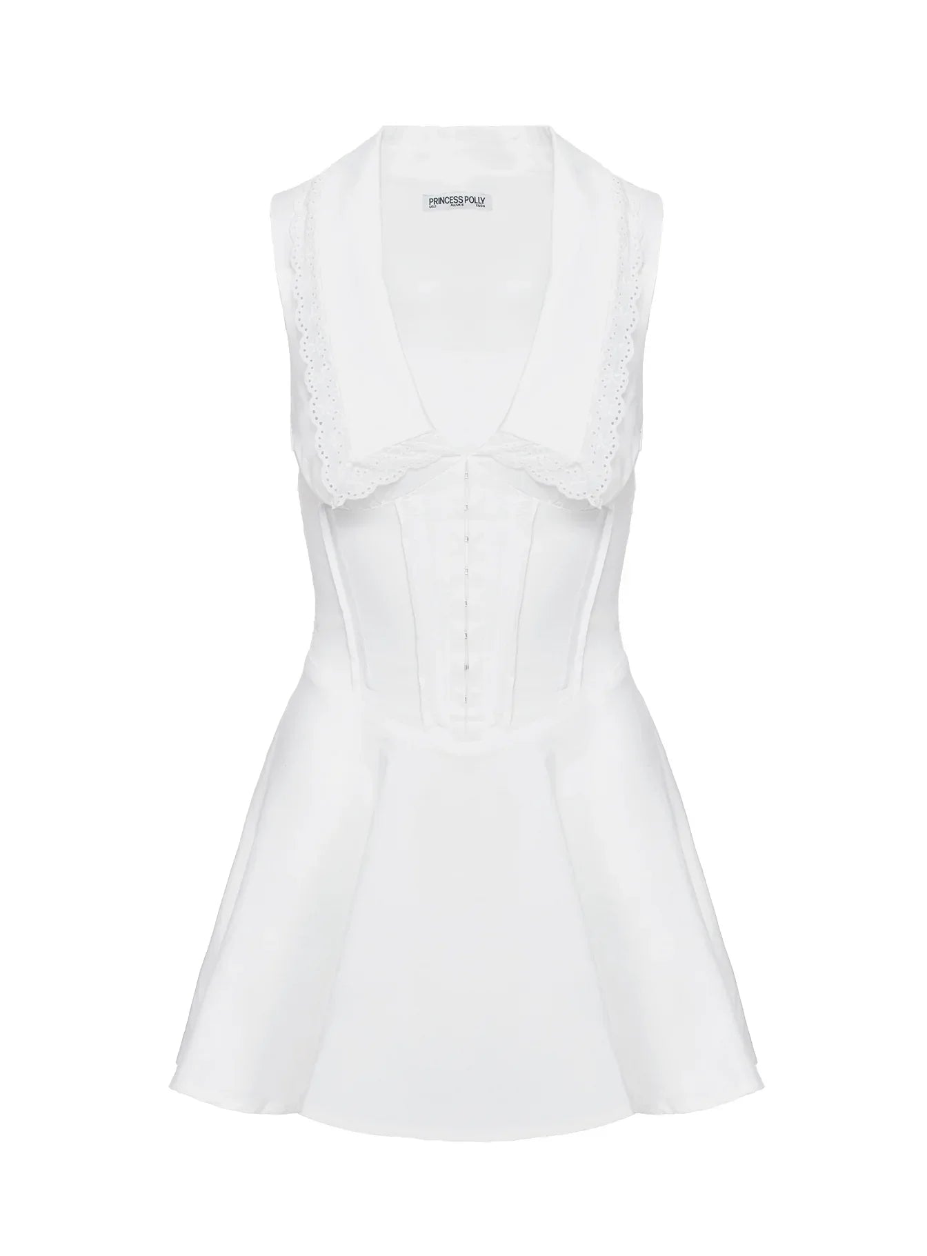 Haworth Mini Dress White
