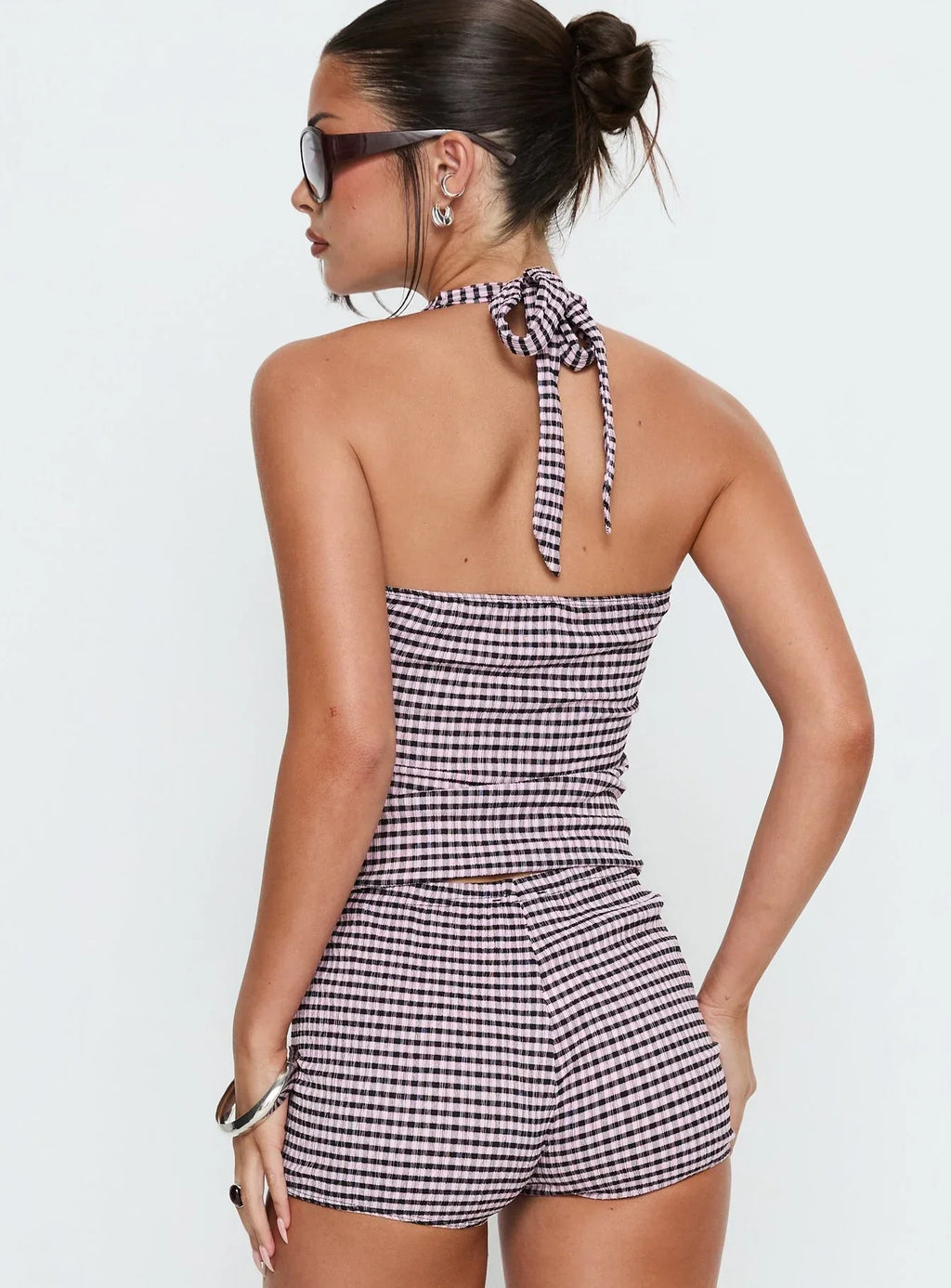 Feijoa Knit Halter Top Multi