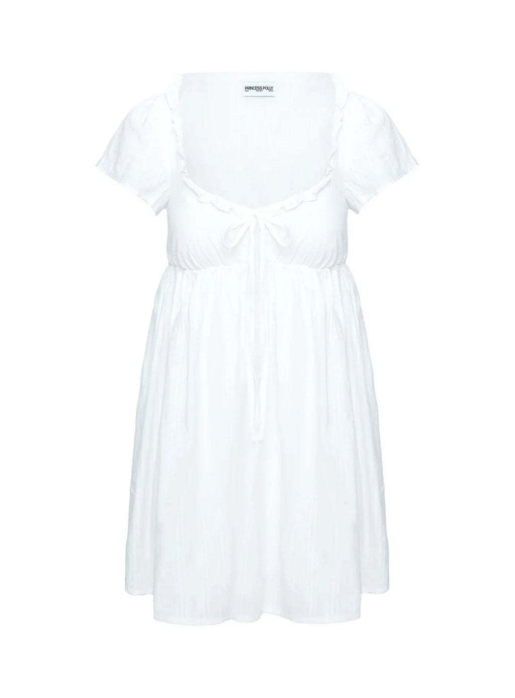 Monsterrat Mini Dress White