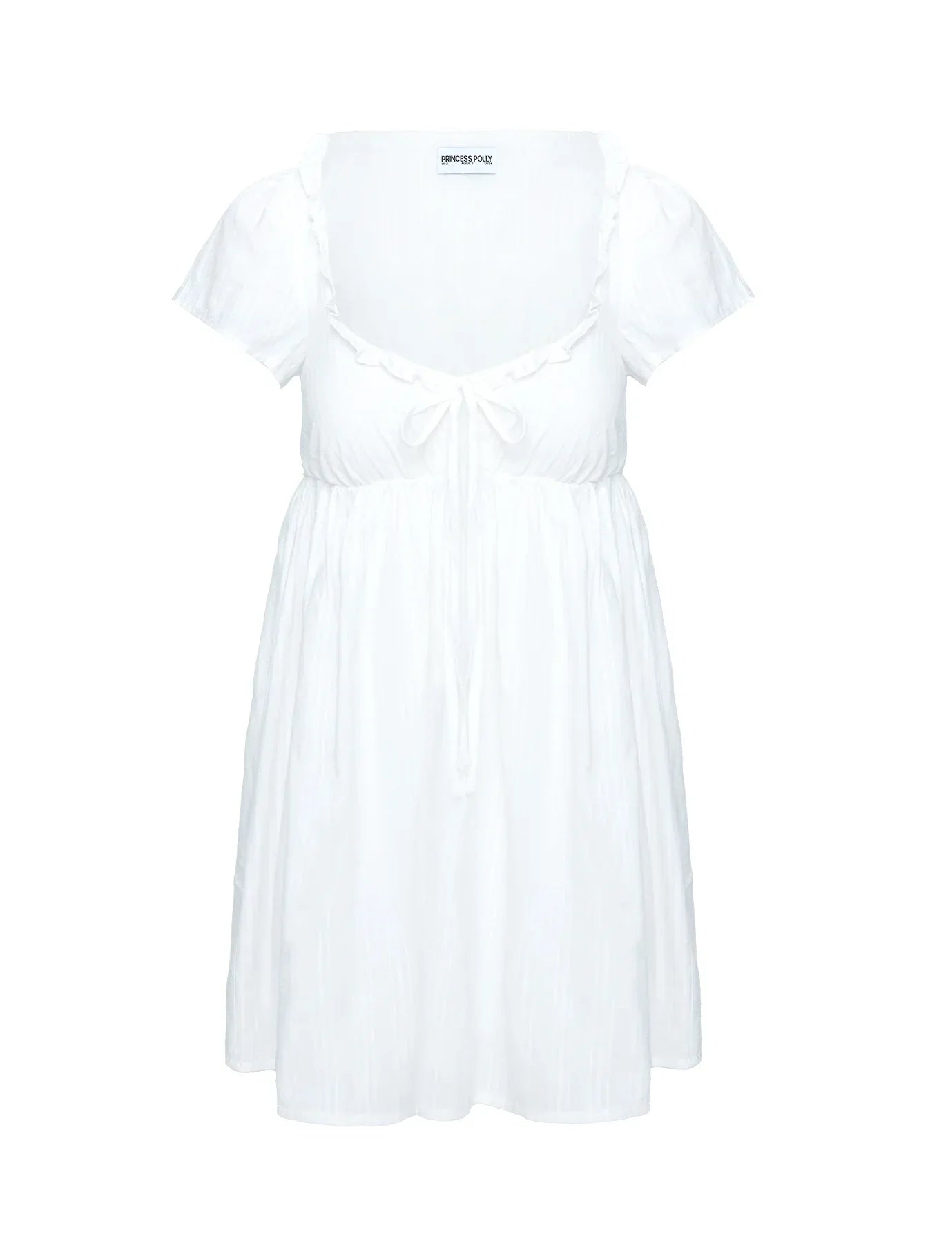 Monsterrat Mini Dress White