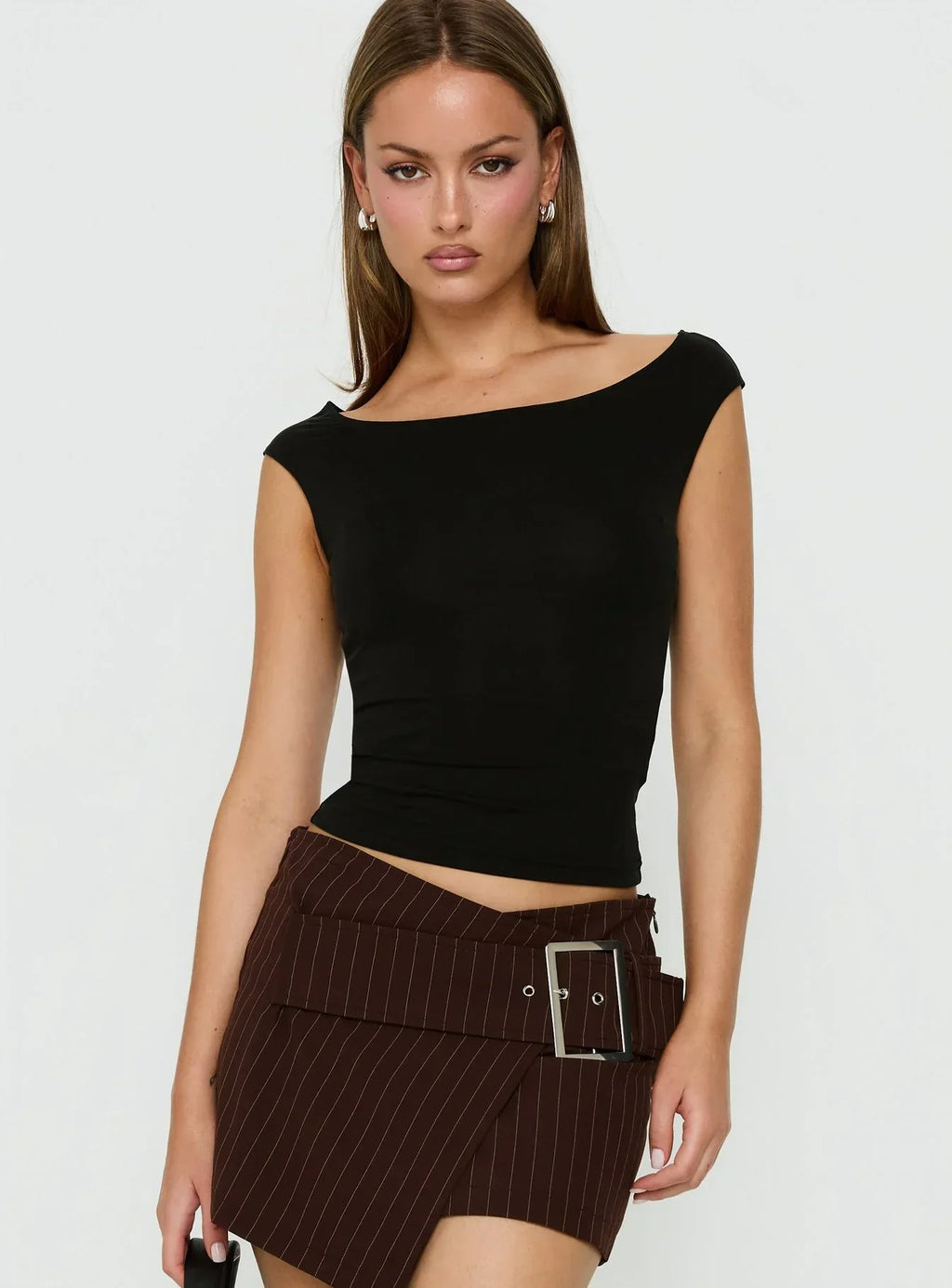 Cheirosa Off Shoulder Top Black