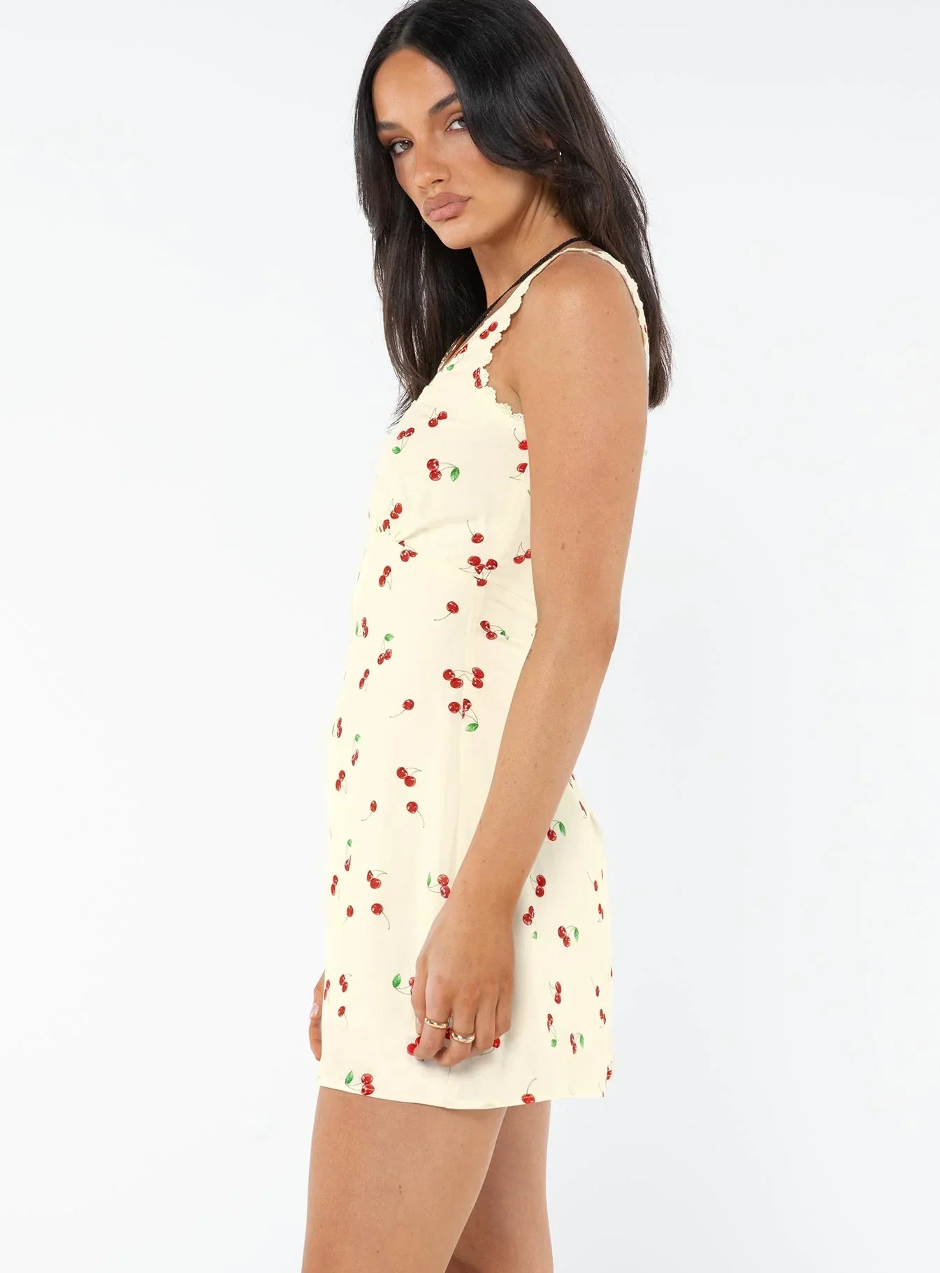 Dasha Mini Dress Cherry