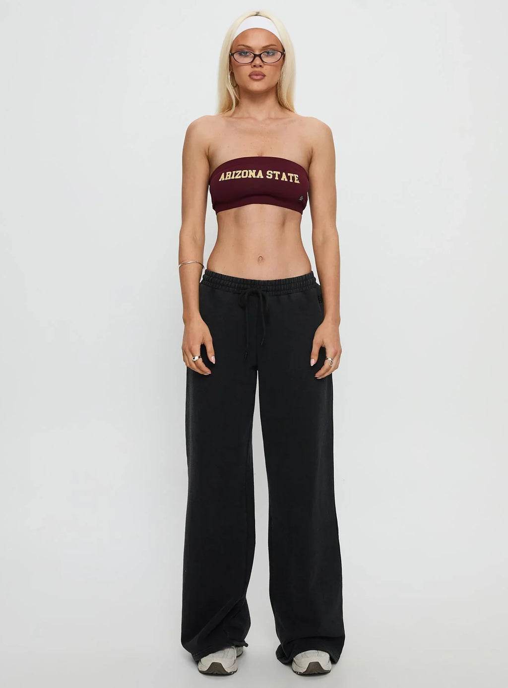 ASU Bandeau Top Maroon