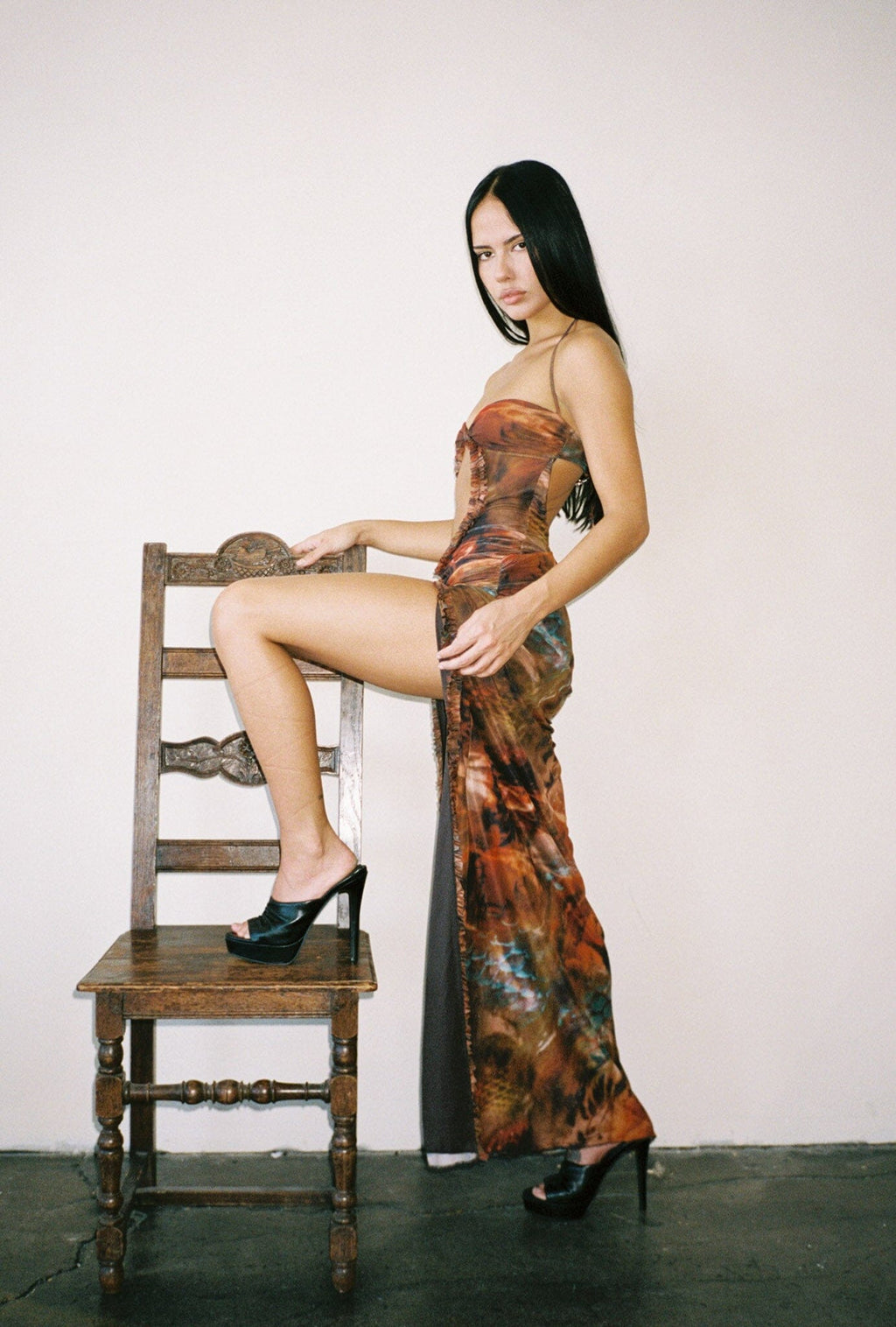 Rocco Maxi Dress Serpent